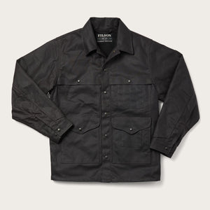 Lined tin cloth cruiser jacket by Filson | Cinder (Grey)