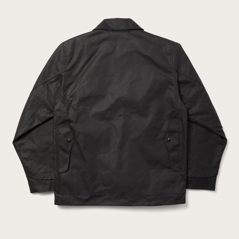 Lined tin cloth cruiser jacket by Filson | Cinder (Grey)