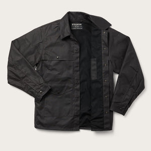 Lined tin cloth cruiser jacket by Filson | Cinder (Grey)