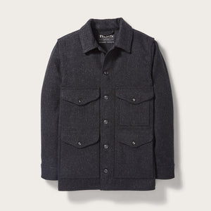 Mackinaw wool cruiser jacket by Filson | Charcoal (Gray)