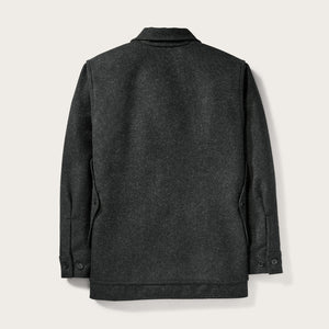Mackinaw wool cruiser jacket by Filson | Charcoal (Gray)
