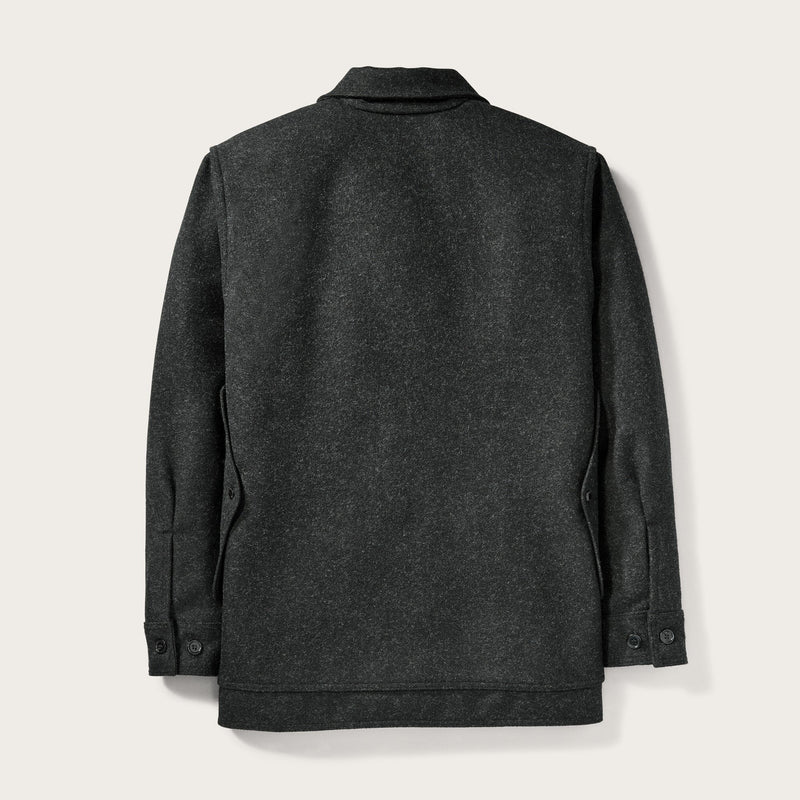 Mackinaw wool cruiser jacket by Filson | Charcoal (Gray)