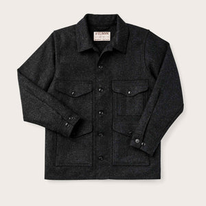 Mackinaw wool cruiser jacket by Filson | Charcoal (Gray)
