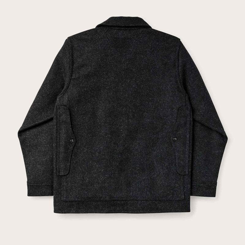 Mackinaw wool cruiser jacket by Filson | Charcoal (Gray)