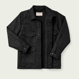Mackinaw wool cruiser jacket by Filson | Charcoal (Gray)