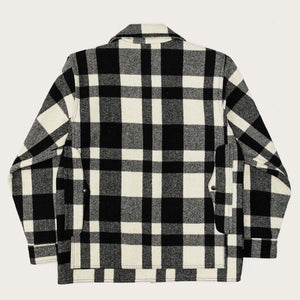 Mackinaw wool cruiser jacket by Filson | Natural / black heri (Multicolor)