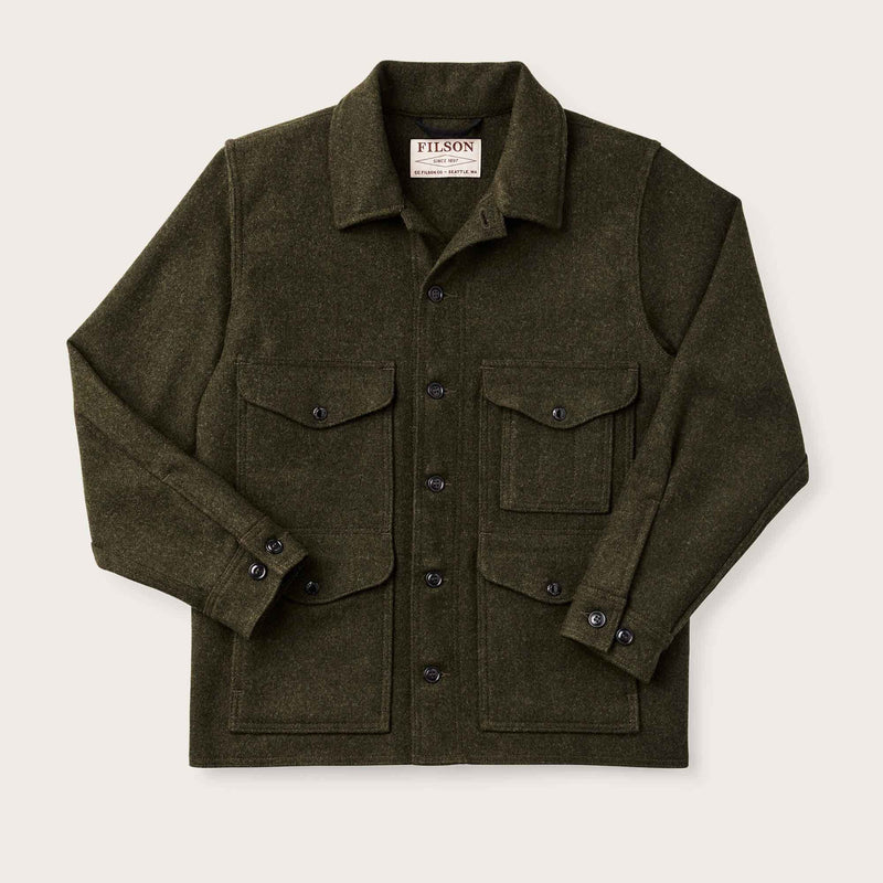 Mackinaw wool cruiser jacket by Filson | Forest green (Green)