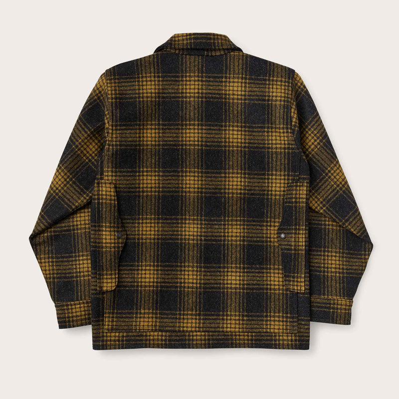 Mackinaw wool cruiser jacket di Filson | Gold ochre ombre (Yellow)