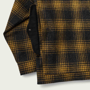 Mackinaw wool cruiser jacket di Filson | Gold ochre ombre (Yellow)