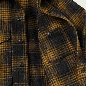 Mackinaw wool cruiser jacket di Filson | Gold ochre ombre (Yellow)