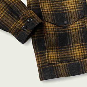 Mackinaw wool cruiser jacket di Filson | Gold ochre ombre (Yellow)