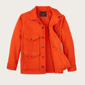 Mackinaw wool cruiser jacket by Filson | Blaze orange (Orange)