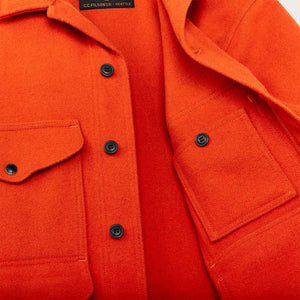 Mackinaw wool cruiser jacket by Filson | Blaze orange (Orange)