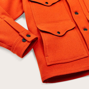 Mackinaw wool cruiser jacket by Filson | Blaze orange (Orange)