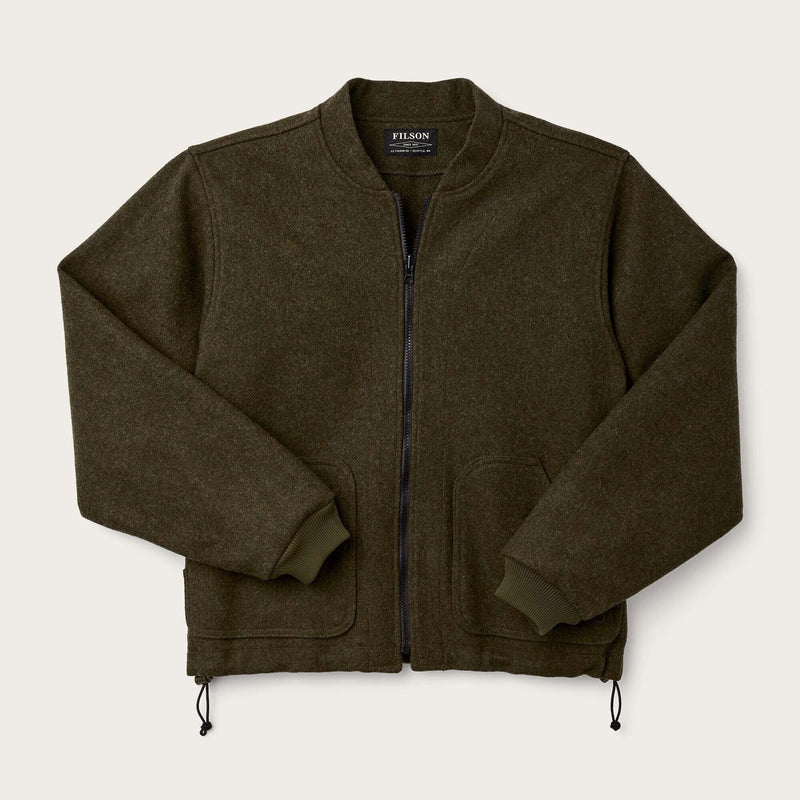 Mackinaw wool jacket liner by Filson | Forest green (Green)