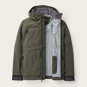 Skagit rain jacket by Filson | Peat (Green)