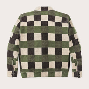 Beartooth camp jacket by Filson | Cinder olive check (Green)