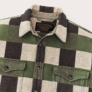 Beartooth camp jacket by Filson | Cinder / olive check (Green)