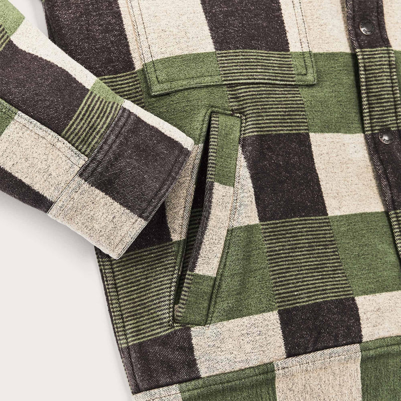 Beartooth camp jacket by Filson | Cinder / olive check (Green)