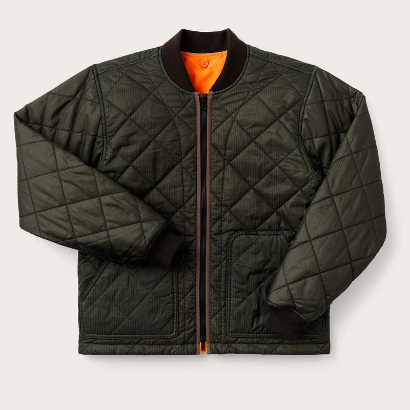 Eagle plains jacket liner by Filson | Surplus green blaze (Green)