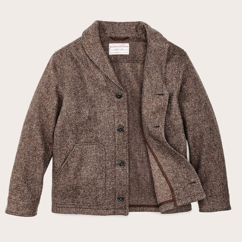 Decatur island wool jacket von Filson | Natural brown (Brown)