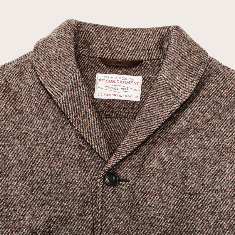 Decatur island wool jacket von Filson | Natural brown (Brown)