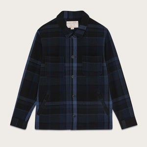 Carter wool work jacket by Filson | Faded black / blue p (Blue)