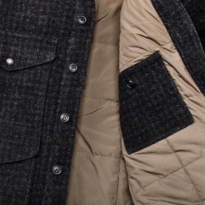 Mackinaw wool insulated cruiser jacket by Filson | Black marl / heathe (Black)