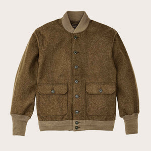 Ccc wool bomber by Filson | Marsh olive (Green)