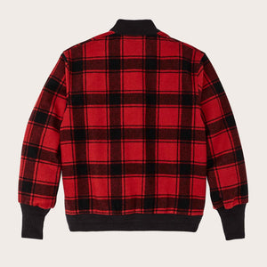 Ccc wool bomber by Filson | Red black plaid (Red)