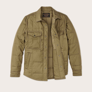 Cover cloth quilted jac-shirt by Filson | Olive drab (Green)