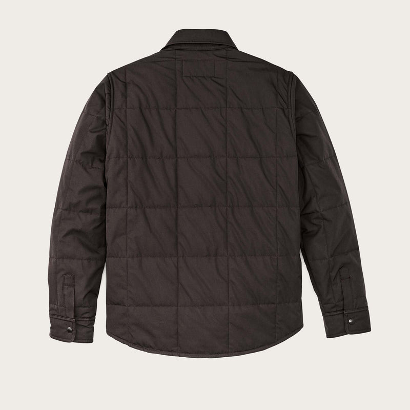 Cover cloth quilted jac-shirt by Filson | Cinder (Gray)