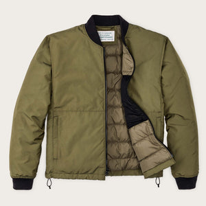 Down liner jacket di Filson | Winter moss (Green)