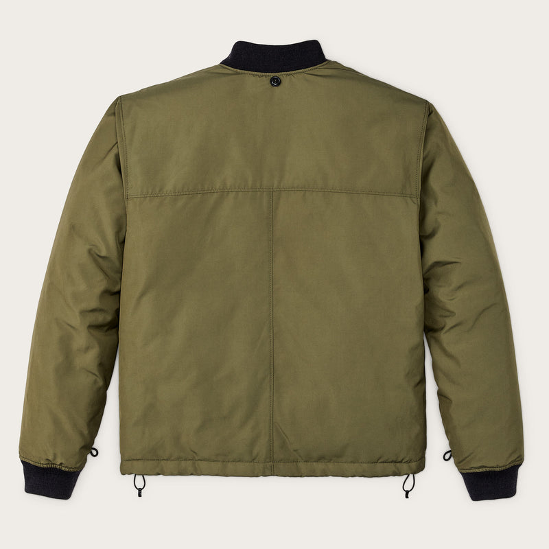 Down liner jacket di Filson | Winter moss (Green)