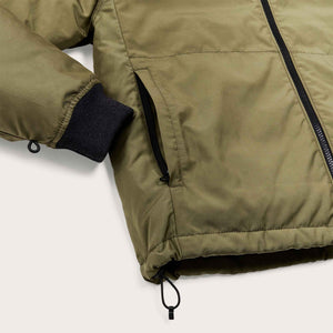 Down liner jacket di Filson | Winter moss (Green)