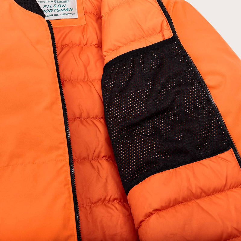 Down liner jacket di Filson | Blaze orange (Orange)