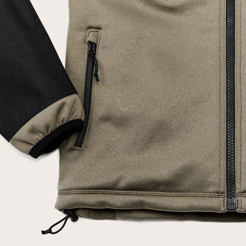 Granite spire fleece jacket by Filson | Field olive (Green)