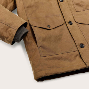 Tin cloth insulated packer coat di Filson | Dark tan (Beige)