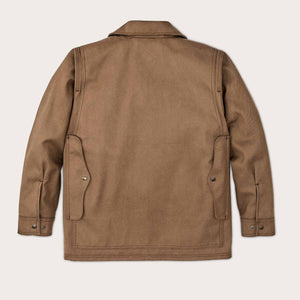 Rugged twill cruiser jacket by Filson | Sepia (Brown)