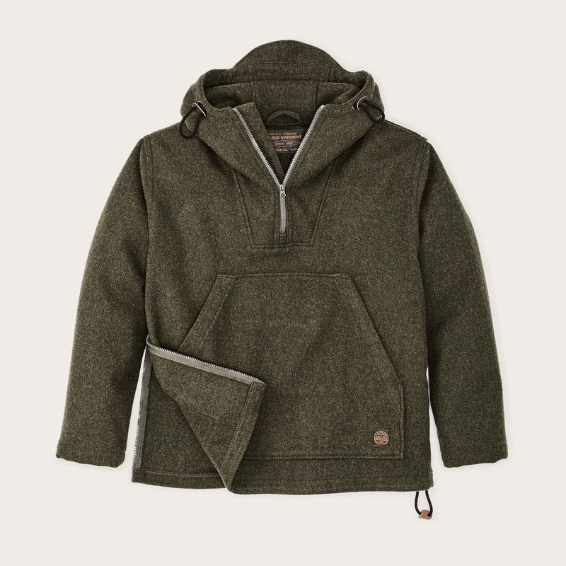 Mackinaw wool anorak par Filson | Forest green (Green)