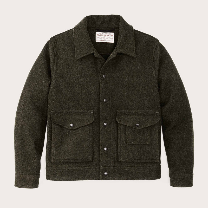 Mackinaw wool work jacket by Filson | Forest green (Green)