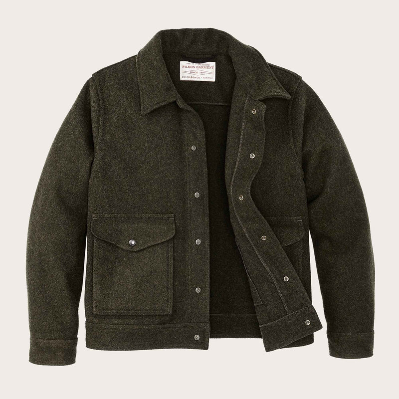 Mackinaw wool work jacket by Filson | Forest green (Green)