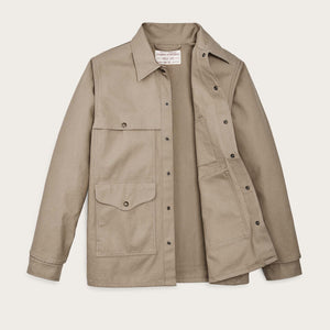 Dry tin cloth cruiser von Filson | Gray khaki (Beige)