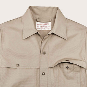 Dry tin cloth cruiser di Filson | Gray khaki (Beige)