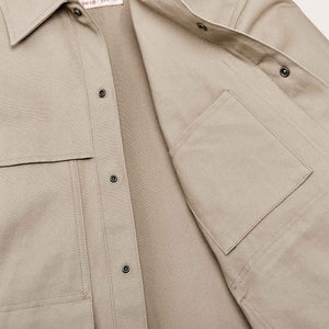 Dry tin cloth cruiser von Filson | Gray khaki (Beige)