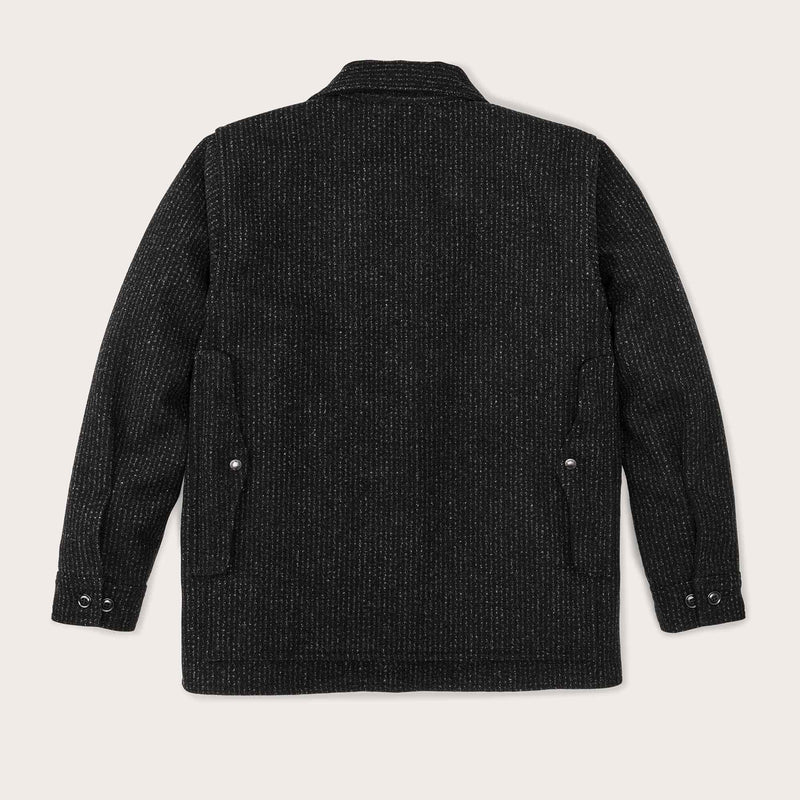 Chris stapleton signature mackinaw wool cruiser by Filson | Black charcoal / rop (Black)