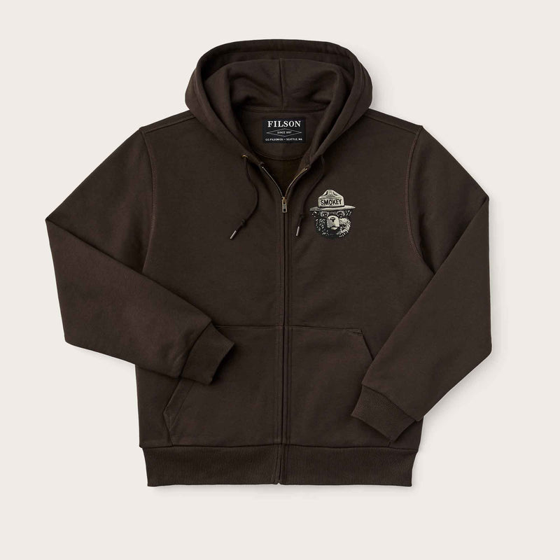 Smokey bear prospector  hoodie di Filson | Brown smokey (Brown)