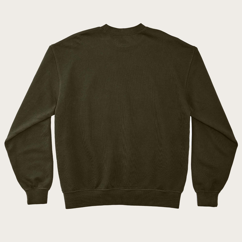Training crewneck sweatshirt by Filson | Dark olive (Green)