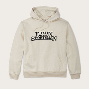 Prospector graphic hoodie di Filson | Natural heather / deer (Beige)