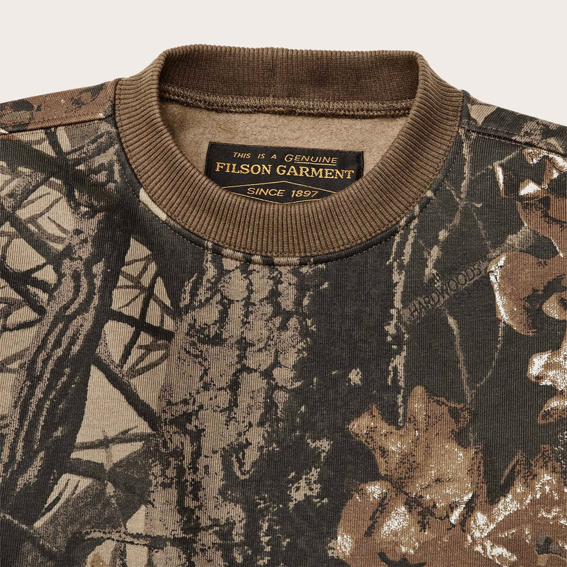 Prospector crewneck sweatshirt von Filson | Realtree hardwoods camo (Brown)